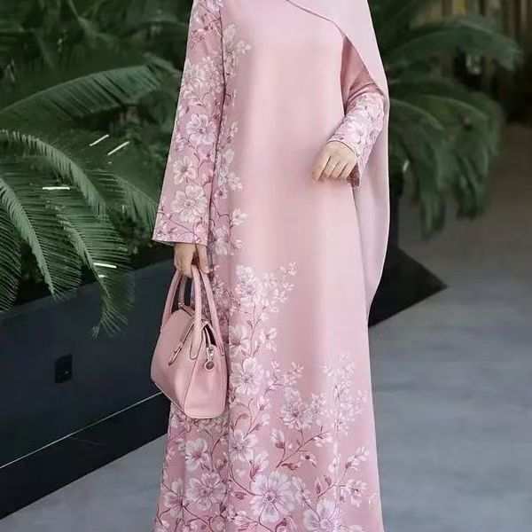 FLOWERY PARDHA ABAYA